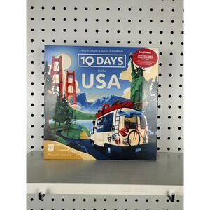 10 Days in the USA Board Game The Op Games New Sealed Gameschooling